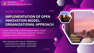 PaperReview Implementation of Open Innovation Model Organizational Approach [upl. by Pinelli]