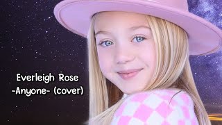 Everleigh Rose  Anyone Song cover  The LaBrant Family [upl. by Bradski]