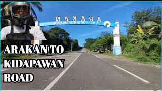 ARAKAN TO KIDAPAWAN ROAD VIA ANTIPAS pres roxas [upl. by Furr225]