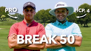 ¿Puedo bajar de 50 golpes con Christian Asensio  Jugador Profesional de golf [upl. by Nylave]