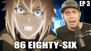 86 EightySix Episode 3 REACTION  I Dont Want To Die [upl. by Hadria]