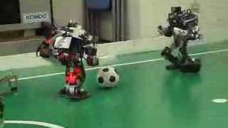 2007 Year End Robot Soccer Practice [upl. by Tigirb558]