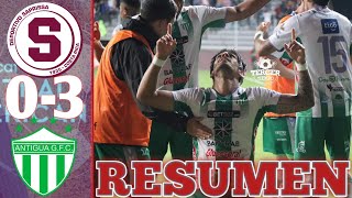 ANTIGUA GFC A SEMIFINALES Saprissa 0 vs Antigua GFC 3 RESUMEN Y GOLES COPA CENTROAMERICANA 2024 [upl. by Anreval]