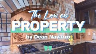 003 Usufruct  The Law on Property  by Dean Navarro [upl. by Coltun]