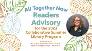 2023 CSLP Readers Advisory with Elisabeth [upl. by Nnylhtak661]