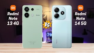 Redmi Note 13 4G vs Redmi Note 14 5G [upl. by Odie752]