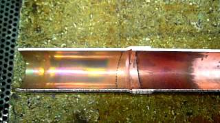 Copper copper brazing with Oweld oxyhydrogen gas generator 22 final check [upl. by Lenore]