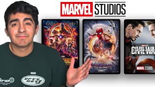 Ranking All Marvel Movies and Shows [upl. by Uzia]