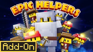 Epic Helpers AddOn by Box Build  Early Showcase  Minecraft Marketplace Addon [upl. by Ydroj]