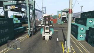 GTA V Missions 28 Scouting The Port Trevor [upl. by Albertina]