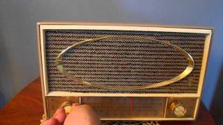 1959 Zenith C725 AM FM Radio all original [upl. by Sandeep]