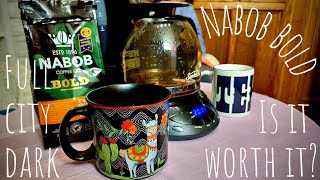 Nabob Bold Full City Dark Coffee Review [upl. by Nats]