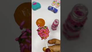 Strawberry 🍓 Jelly With Jems Lollipop Popsicle shotrs youtubeshort shortsvideoviral [upl. by Pressman686]