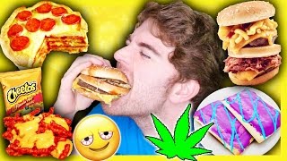 TASTING STONER FOODS [upl. by Acinom241]