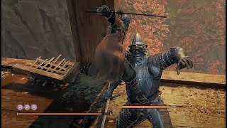 Sekiro Armored Warrior 4K no damage [upl. by Nesyrb270]