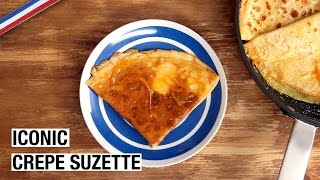 French Crêpe quotSuzettequot amp AlcoholFree Version  Pancake Day [upl. by Eiahpets]