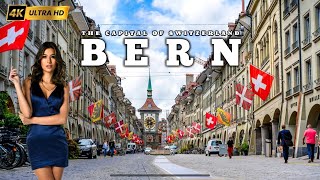 Bern Switzerland 4K  Walking Tour around the Capital of Switzerland [upl. by Ihtac52]