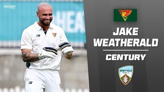 Weatherald tames Bulls with scorching maiden Tigers ton  Sheffield Shield 202425 [upl. by Aihsa]