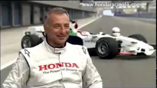 Riccardo Patrese  Honda F1 Test [upl. by Aimil]