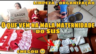 MALA MATERNIDADE DO SUS🥹VALE A PENA MOSTREI TUDO [upl. by Anelav22]