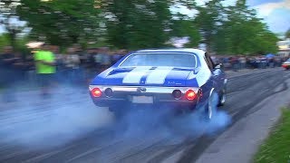 The Ultimate MUSCLE CAR BURNOUTS Compilation 2017 [upl. by Eesdnil36]