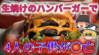 【ゆっくり解説】生焼けのハンバーガーで700人以上がO157食中毒に アメリカ史上最悪の集団食中毒事件『ジャック・イン・ザ・ボックスの大腸菌集団感染』【1993年】 [upl. by Alyel]