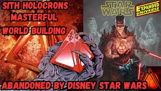 Sith Holocrons amp Lore  Masterful World Building [upl. by Inal]