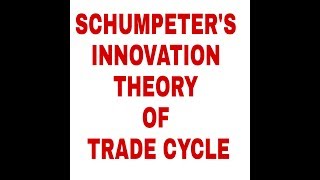 SCHUMPETERS INNOVATION THEORY OF TRADE CYCLE [upl. by Felton]