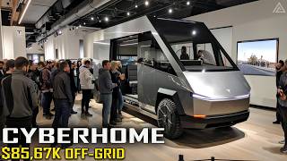 2025 TESLA Motorhome Project That Will Blow Your Mind about 8567K Offgrid Car [upl. by Drahsir]