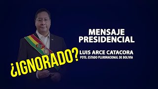 REPERCUSIÓN SOBRE EL DISCURSO DEL PRESIDENTE ARCE [upl. by Einial532]