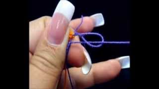 Frivolite tatting lesson 126  blipless join [upl. by Ronnholm]