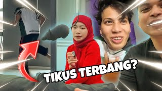 PRANK TIKUS TERLEPAS DALAM OFIS  MELOMPAT SEMUANYA [upl. by Nwonknu]