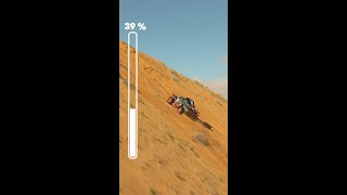 Carlos Sainz impossible sand dune surfing [upl. by Ymerej]