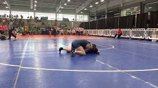 Bailey 120 NHSCA Duals round 1 [upl. by Kahler]