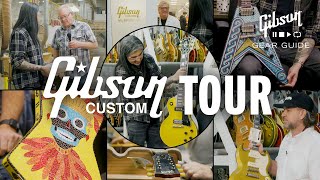 Gibson Custom Shop Tour  Meet The People Who Made YOUR Guitar [upl. by Macnamara]