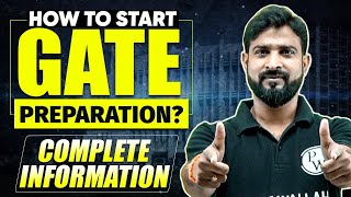 How To Start GATE Preparation   Complete Information [upl. by Aneekas263]