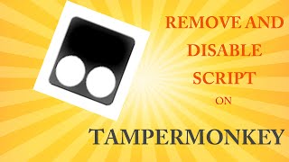 How to RemoveDisable Tampermonkey [upl. by Jervis759]