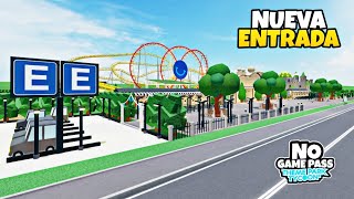 How to build an EASY ENTRANCE In Theme Park Tycoon 2 [upl. by Natalia382]