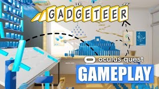 Gadgeteer VR Oculus Quest Gameplay  Rube Goldberg Machines in VR [upl. by Julis2]