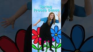 Springtime Freeze Dance brainbreak movement shorts [upl. by Cristiona]