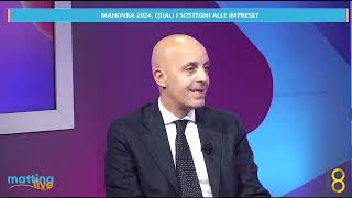 Manovra 2024 quali i sostegni alle imprese MattinaLive 04122024 [upl. by Gitt294]