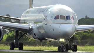 Plane Spotting at Mauritius Airport 🇲🇺  Part 2  Takeoffs amp Landings  B777 A330 B787 A380 [upl. by Sherburne]