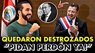 Presidente de Costa Rica DESTROZA en su discurso a los POLITICOS que trataron de HUMILLAR A BUKELE🔥 [upl. by Zackariah]