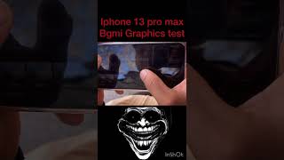 Iphone 13 pro max Bgmi graphics shorts shortvideos [upl. by Negroj]