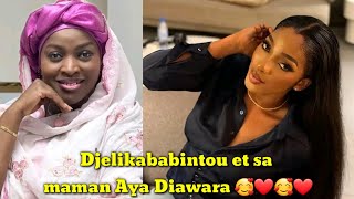 Djelikababintou et sa maman Aya Diawara ❤️🥰❤️🥰 [upl. by Le]