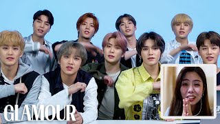 NCT 127 Watch Fan Covers on YouTube  Glamour [upl. by Kire151]