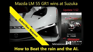 LM55 Gr1 Prototype Suzuka 950pp setup Gold How to GT7 Tutorial Update 1 52 [upl. by Quiteri]