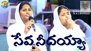 Seva nidayya kalavaram  Telugu Christian Song  Fr S J Berchmans [upl. by Yt509]