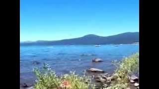 Dog Beach at Coon Street Kings Beach Lake Tahoe [upl. by Cirone259]