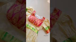 Anarkali dress 👗anarkali design fashion stitching tailoring dress youtube ytshorts wedding [upl. by Eenyaj298]